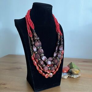 Coldwater Creek Vintage Boho Layered Necklace Lot of 2